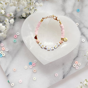 The Rosy Redhead Cute Positive Reminder Bracelet Accessory Breathe
