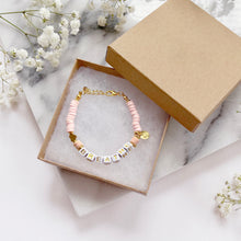 Load image into Gallery viewer, The Rosy Redhead Cute Positive Reminder Bracelet Accessory Breathe Gift Box
