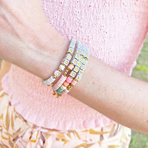 The Rosy Redhead Cute Custom Word Bracelet Accessory