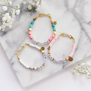The Rosy Redhead Cute Positive Reminder Bracelet Accessory Be Kind