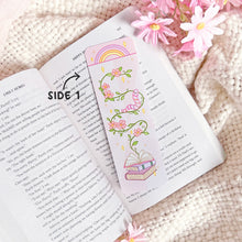 Load image into Gallery viewer, The-Rosy-Redhead-Cute-Whimsical-Bookmark-Bookworm