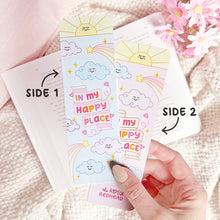 Load image into Gallery viewer, The-Rosy-Redhead-Cute-Whimsical-Bookmark-Happy