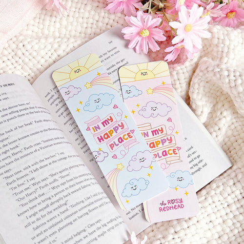 The-Rosy-Redhead-Cute-Whimsical-Bookmark-Happy