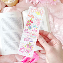 Load image into Gallery viewer, The Rosy Redhead-Cute Self-Care Quote Pink Bookmark-Positive-Reminder