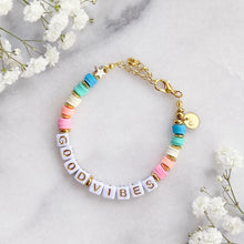 Load image into Gallery viewer, The Rosy Redhead Cute Positive Reminder Bracelet Accessory Good Vibes Rainbow