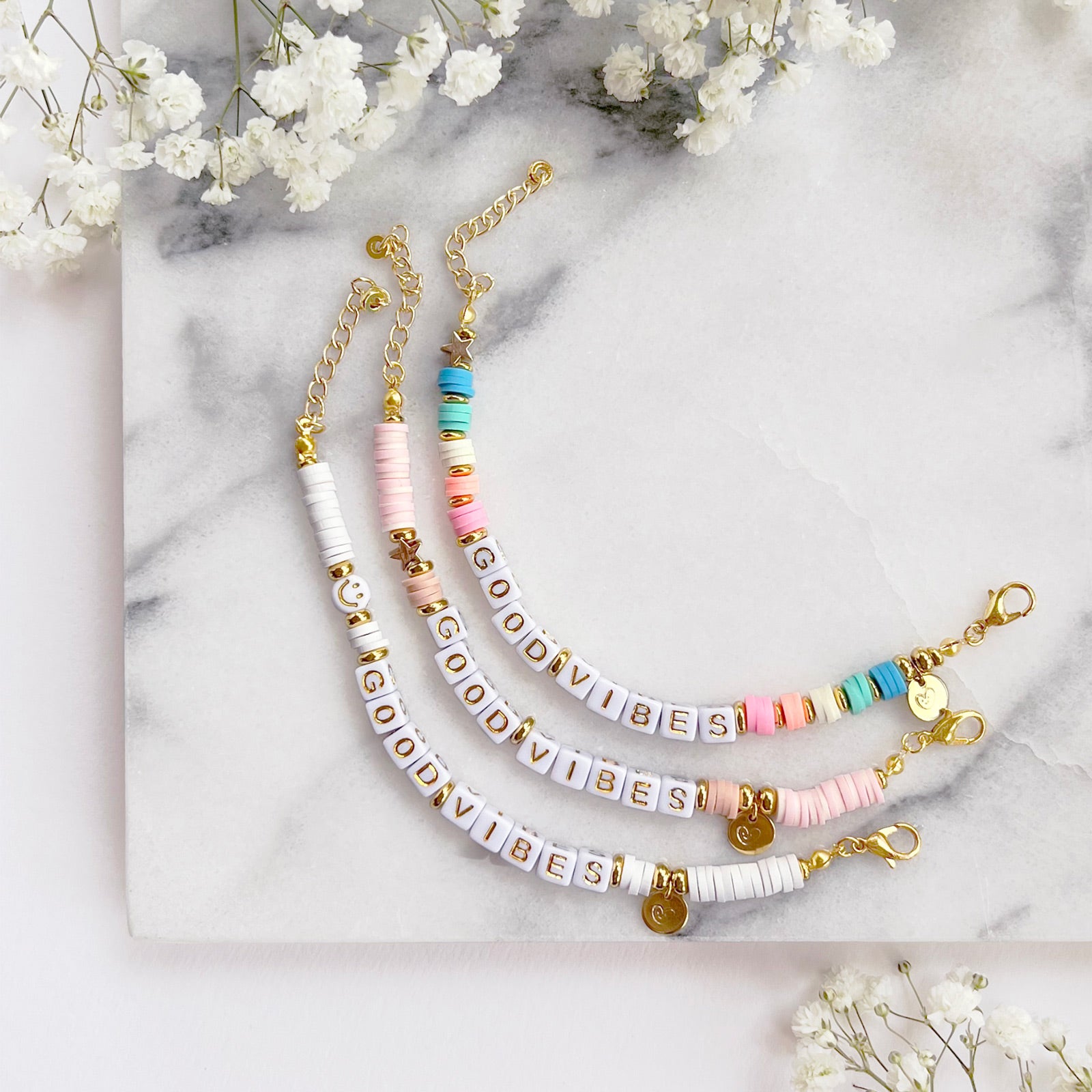 The Rosy Redhead BRACELET ACCESSORY Good Vibes