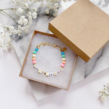 Load image into Gallery viewer, The Rosy Redhead Cute Positive Reminder Bracelet Accessory Good Vibes Gift Box
