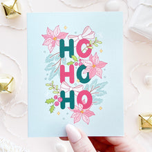 Load image into Gallery viewer, The Rosy Redhead Holiday Christmas Greeting Card Cute