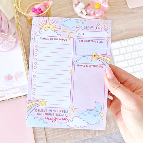 Notepad-Cute-5x7-Daily-Day-Planner-Sun-Moon-Stars