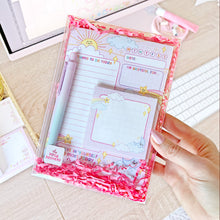 Load image into Gallery viewer, The Rosy Redhead Cute Stationery Notepad Set-Make Today Magical