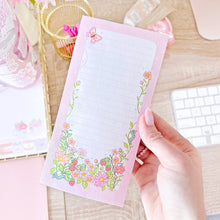 Load image into Gallery viewer, Notepad-Strawberry-Spring-List-Cute-Floral