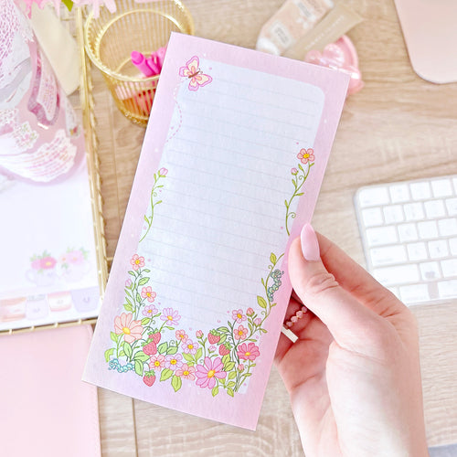 Notepad-Strawberry-Spring-List-Cute-Floral