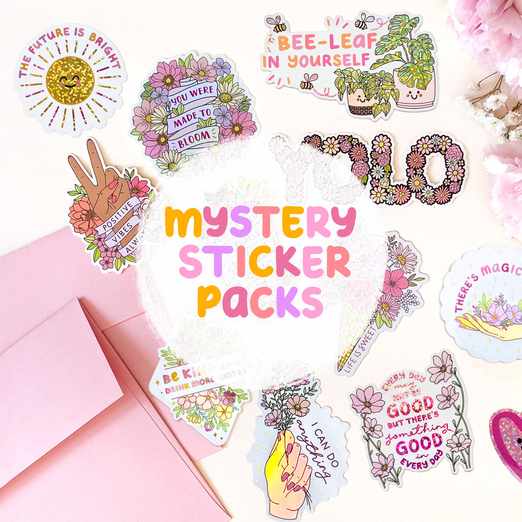 MYSTERY STICKER PACKS