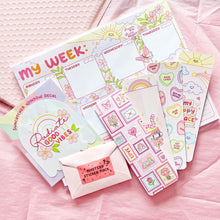 Load image into Gallery viewer, The Rosy Redhead Mystery Sticker Pack Happy Mail
