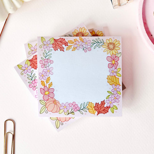 The-Rosy-Redhead-Cute-Fall-Halloween-Floral-Sticky-Note-Notepad