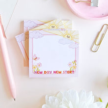 Load image into Gallery viewer, The Rosy Redhead Cute Sticky Notes Pink Stationery Sunshine