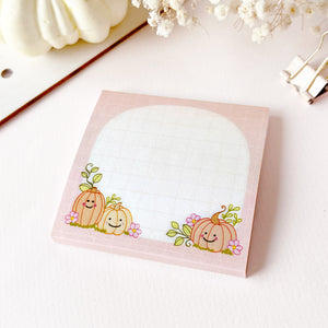 The-Rosy-Redhead-Cute-Fall-Halloween-Pumpkin-Sticky-Note-Notepad