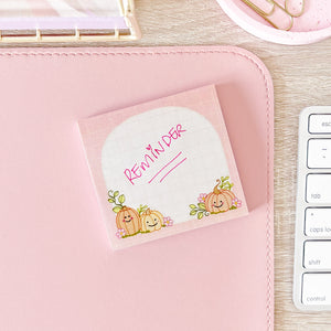 The-Rosy-Redhead-Cute-Fall-Halloween-Pumpkin-Sticky-Note-Notepad