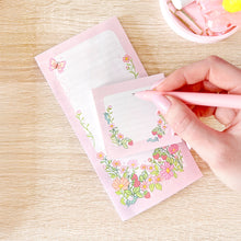 Load image into Gallery viewer, Sticky-Notes-Strawberry-Patch-Cute-Floral-Spring-Stationery