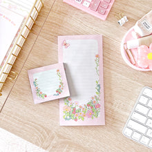 Load image into Gallery viewer, Notepad-Sticky-Note-Strawberry-Spring-List-Cute-Floral