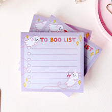 Load image into Gallery viewer, The-Rosy-Redhead-Cute-Fall-Halloween-Ghost-Sticky-Note-Notepad
