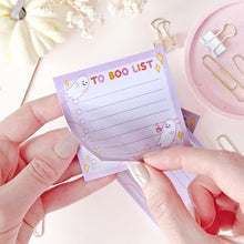 Load image into Gallery viewer, The-Rosy-Redhead-Cute-Fall-Halloween-Ghost-Sticky-Note-Notepad