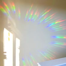 Load image into Gallery viewer, The Rosy Redhead Suncatcher Decal Rainbows
