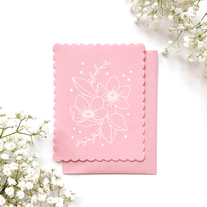 HAND DRAWN NOTE CARDS – Fun Florals