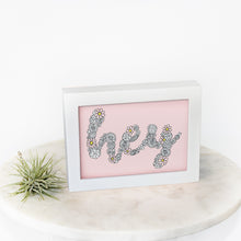 Load image into Gallery viewer, The Rosy Redhead Floral Hey Cute Pink Print