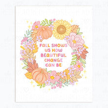 Load image into Gallery viewer, The Rosy Redhead Pastel Fall Art Print